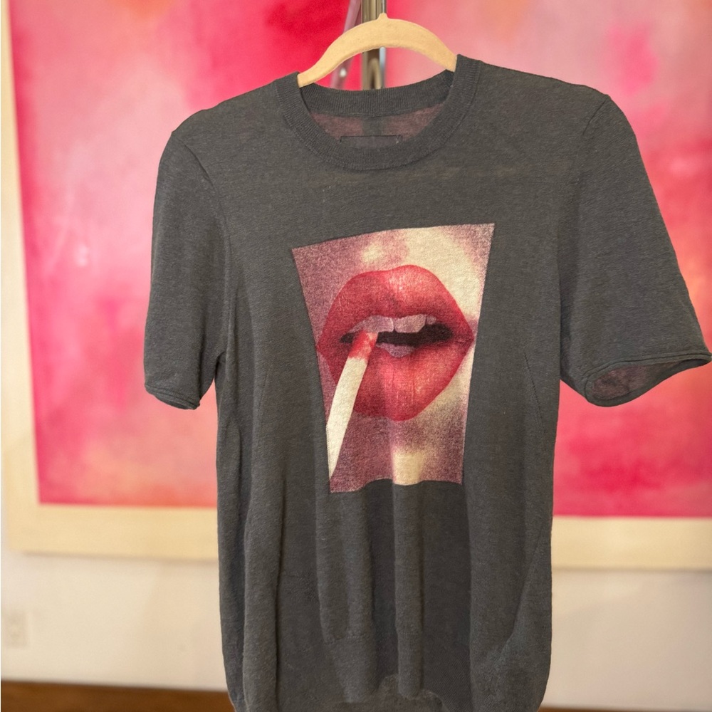 Zadig & Voltaire Ida Photoprint Cashmere sweater - Picture 3 of 6
